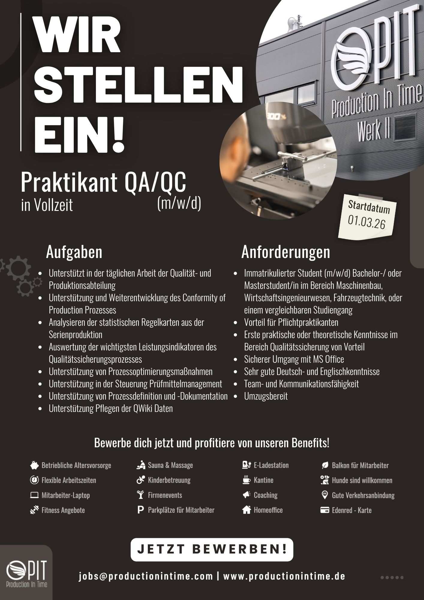 PIT Praktikum Flyer QAQC